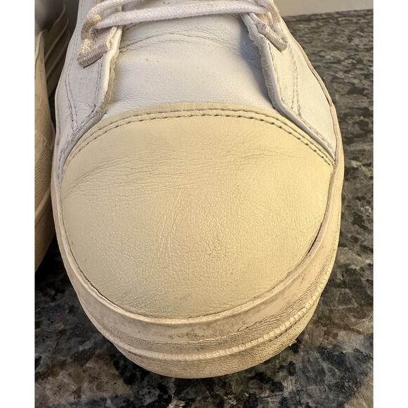 Y-3 ADIDAS YOHJI YAMAMOTO YUBEN WHITE MID LEATHER SNEAKERS FX0567 SZ 12.5 main image 15